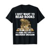 Cute Bearded Dragon For Men Women Zoology Reptile Book Lover