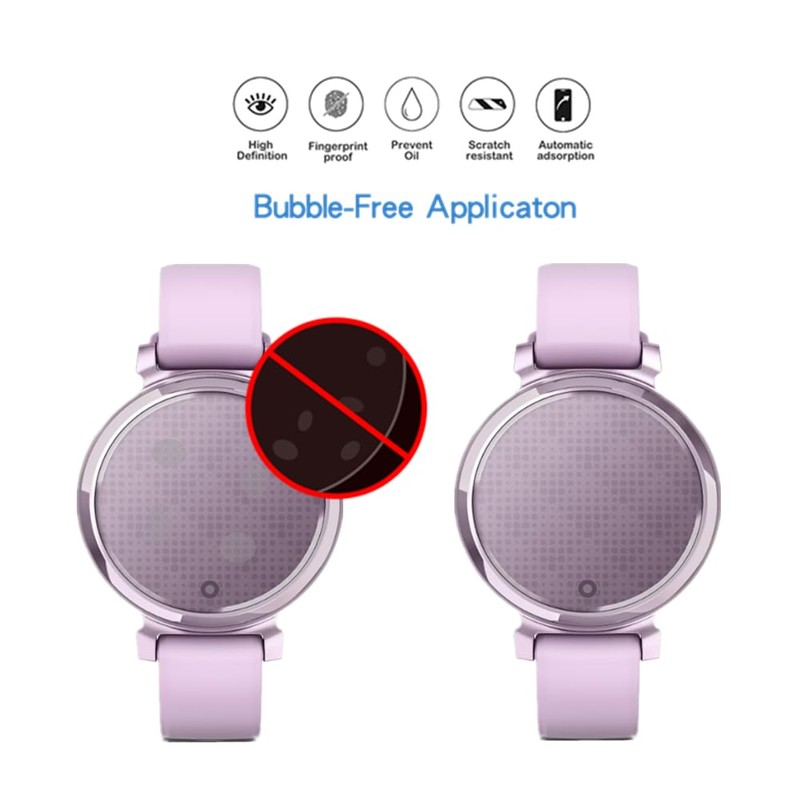 MIHENCE Screen Protector Compatible for Garmin Lily 2 Smartwatch, HD