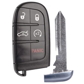 SUPALAND Keyless Entry Remote Start Control Key Fob Replacement Fits for Chrysler 300 Dodge Charger 2011-2018 Challenger 2015-2018 Dart 2014-2016 M3N40821302 5026676AH 433 MHz