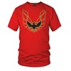 Wicked Metal Shirt - Trans Am Firebird Logo - Red