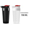 Activlab Shaker PRO 700 ml Black-Red, Professioneller Shaker für Proteinshakes,