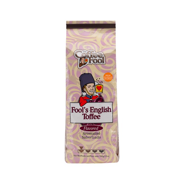 Coffee Fool's Decaf English Toffee (Powder (Turkish))