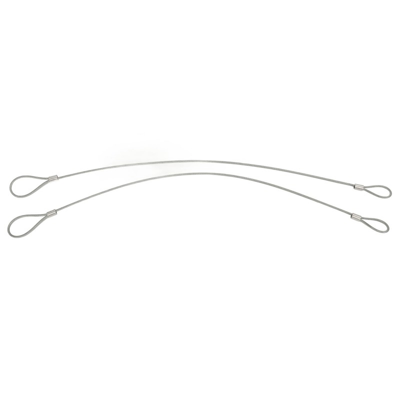2Pcs Emergency Hood Release Cable Kit RP604802 Replacement for Corvette