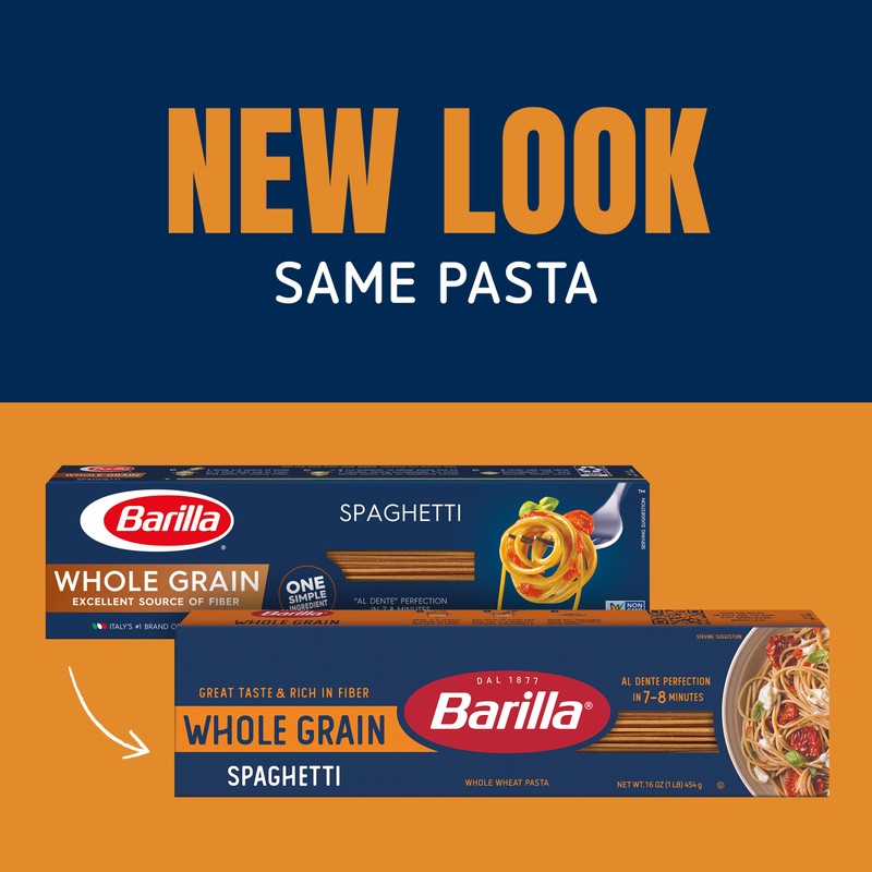 Barilla Whole Grain Spaghetti Pasta, 16 oz. Box (Pack of