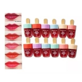 Le Lunau 5 Cajas De 12 Tintas Coreanas Para Labios En Forma De Paleta