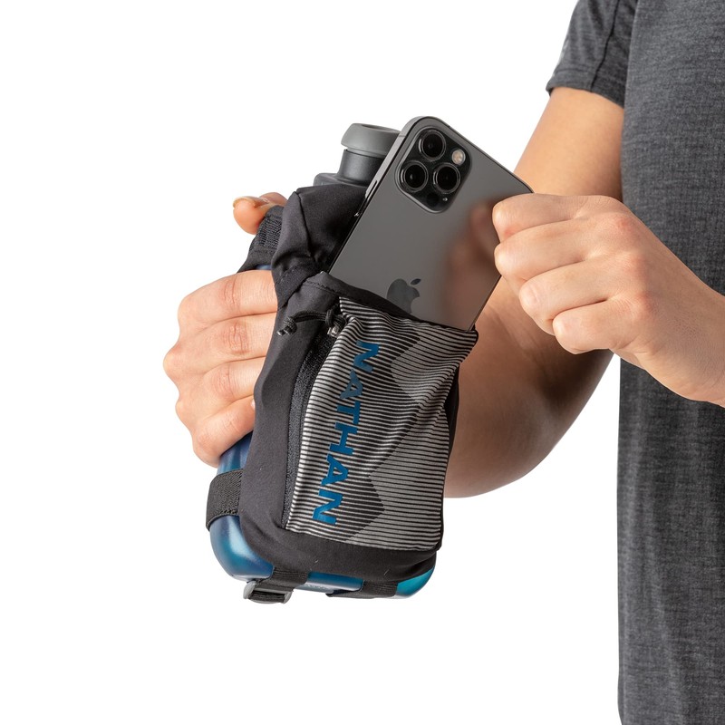 Nathan, Quick Squeeze, Black/Marine Blue, 18oz