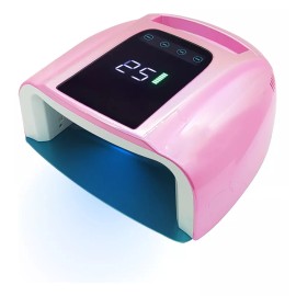 Obp Lámpara Profesional Recargable Uv/led 96w Para Uñas