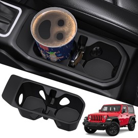 Cup Holder Insert Coaster Fit for Jeep Wrangler & Gladiator