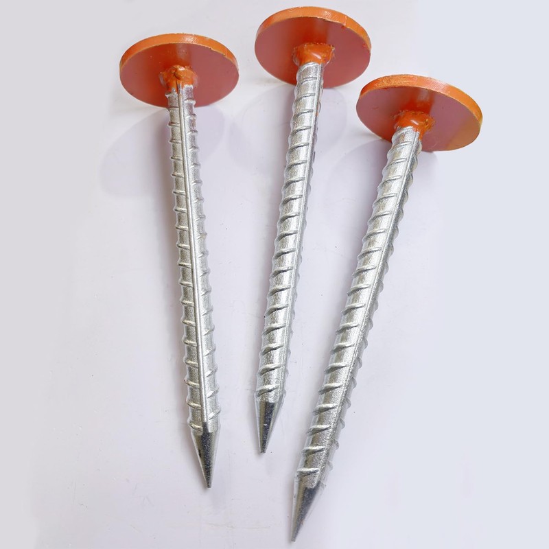 WANSRUYI Rebar Survey Marker Stakes, 12 Inch Long - 1.35