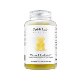 Unichi Teddi Lab by Unichi Omega-3 DHA Gummy 60 Gummies
