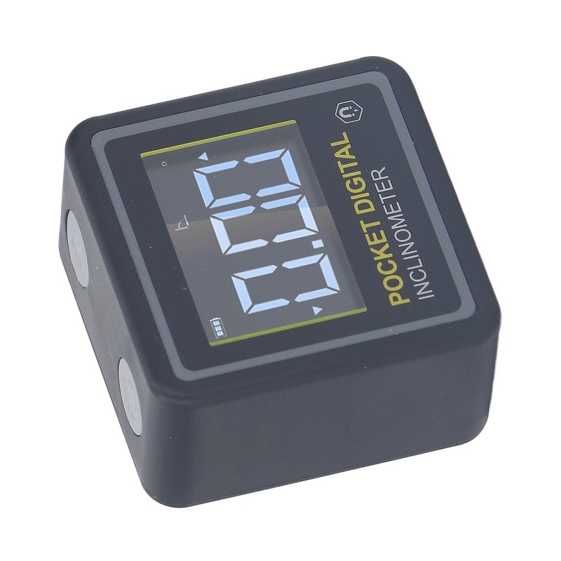 Pocket Digital Inclinometer Protractor Magnetic Angle Finder Measuring Tool for