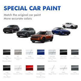 XTryfun R2T Shimmering Silver Touch Up Paint for Hyundai, DIY Car Paint Scratch Repair Kit, Automotive Paint, Quick & Easy Fix Scratch Repair for Tucson/Elantra/Santa Fe/Sonata/Venue/Nexo