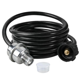 F273699 Propane Fuel Filter with Hose for Mr. Heater - Little Buddy Series, 10Ft Fuel Filter with QCC1/Type1 Adapter Connect 20-45 lb Propane Tanks, Propane Hose CSA Certified
