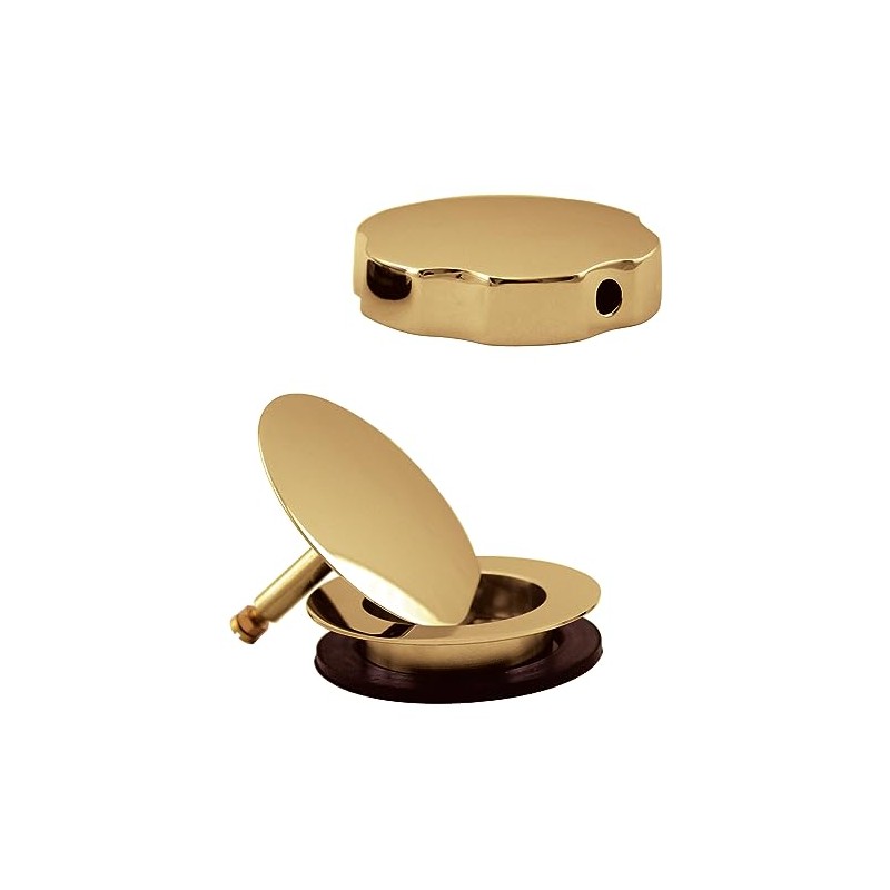 Westbrass Standard Trim for Cable Drive Bath Waste, Polished Brass,