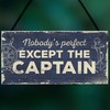 RED OCEAN Nautical Sign Captain Bar Pub Bathroom Man Cave