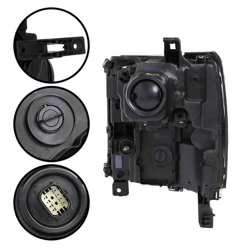 labwork Headlight Assembly, Compatible Replacement for 2016-2019 Chevy Silverado 1500