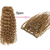 Loxxy Clip in Jerry Curly Human Hair Extensions #27 Blonde
