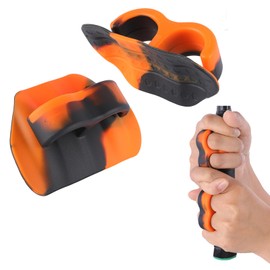 JBFadzmat 2pcs Golf Grip Trainer (Right and Left Handed), Golf Grip Training Tools, Golf Club Grip Trainer for Outdoor/Indoor Swing Practice