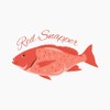 CafePress Red Snapper Fish Magnets 2.25" Round Magnet, Refrigerator Magnet
