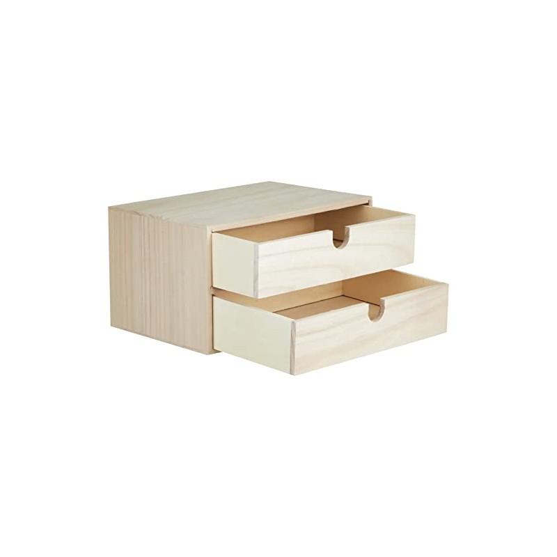 Artemio 14002157 Wooden Drawer Cabinet, Beige, 24 x 16 x