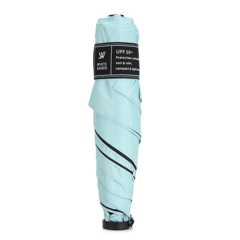 WHITE SANDS MOJA Ultralight Travel Umbrella Compact, Foldable, UPF 50+