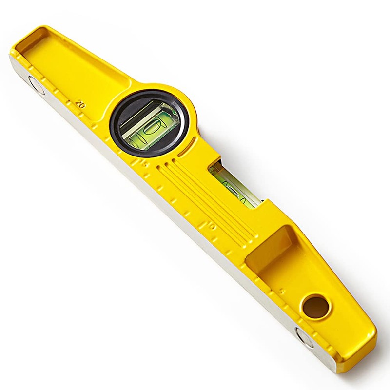 DEKTON 9-Inch Torpedo Scaffolders Level with Magnets | 250mm Magnetic