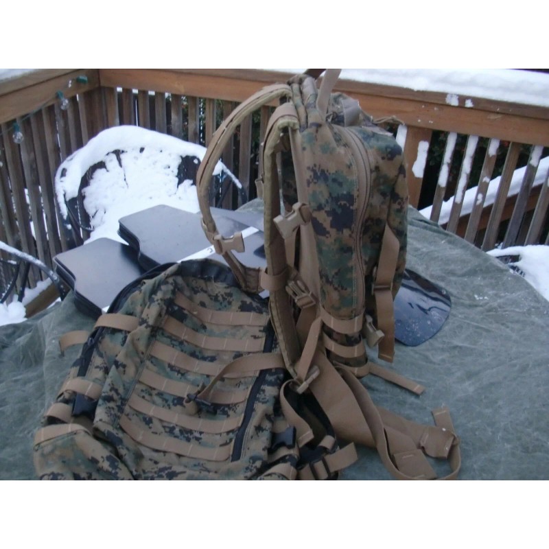 USMC MARPAT ILBE Assault Pack - Flexible Plastic Frame Sheet