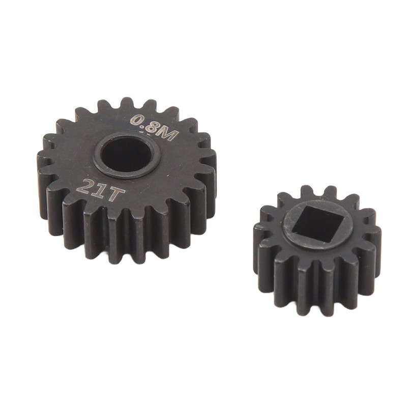 RC Car Reduction Gear Black Steel Smooth Running 0.8M 14T