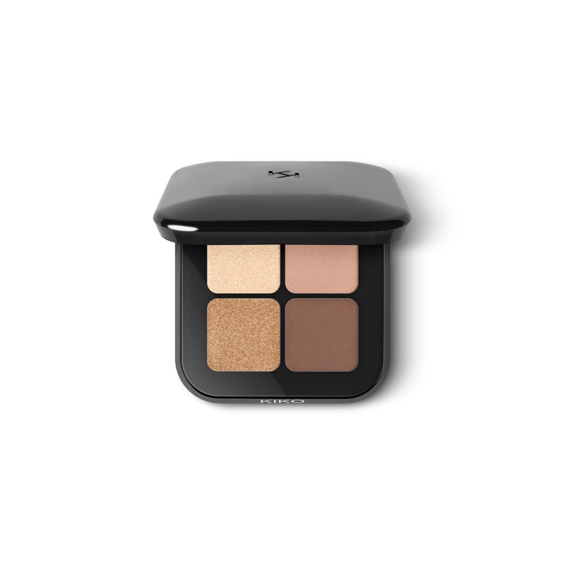 KIKO Milano Bright Quartet Eyeshadow Palette 01 | Palette with