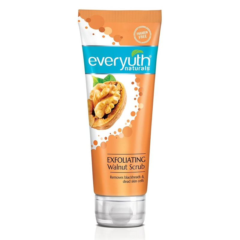 Everyuth Walnut Exfoliating Scrub Nano Multi-vita Walnut Shell Particles (100g)
