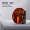 Corner Prism Cube Copper Coated Plated Trihedral Retroreflector Optical Glass