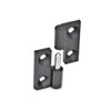 Ganter Normelemente Hanging hinges, die-cast zinc, GN 337-ZD-50-50-A-2-SW, 50 x