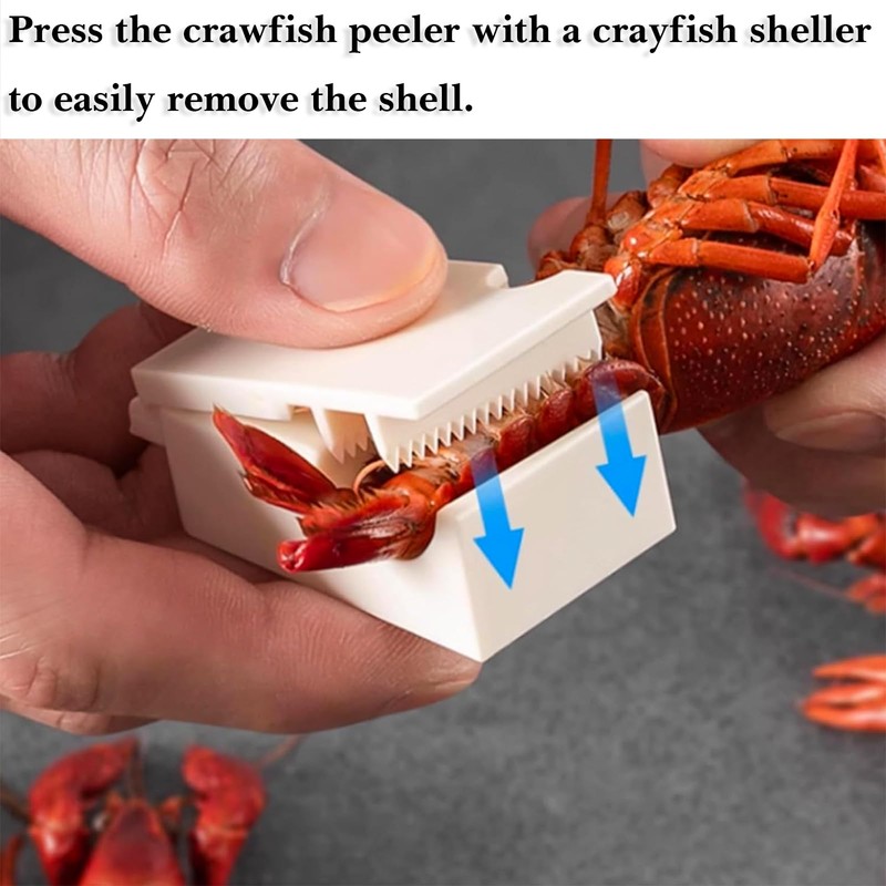 10Pcs Crawfish Peeler,2024 New Crawfish Shucker,Crawfish Sheller,Multifunction Sheller The Seafood,Portable