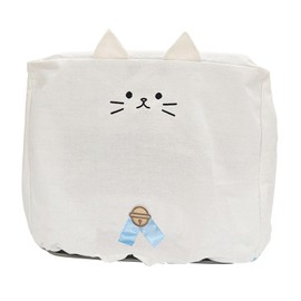 Toyo Case Cat Appliance Cover, Heater Cover, Size (W x D x H): Approx. 18.9 x 13.8 x 17.7 inches (48 x 35 x 45 cm), NKC-HC (Shiro)