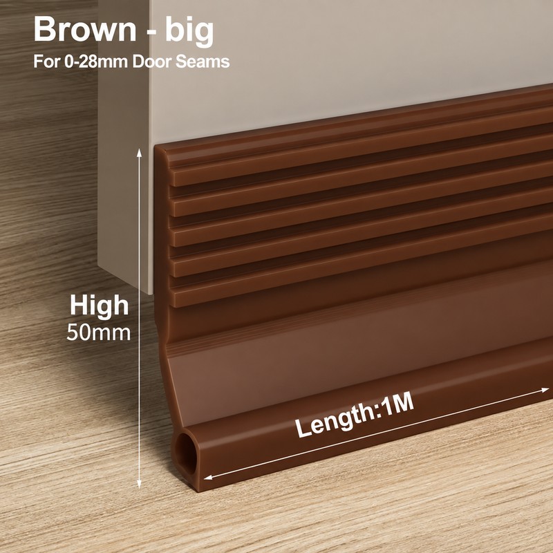 1M Door Bottom Sealing Strip for Door Gaps – Windproof