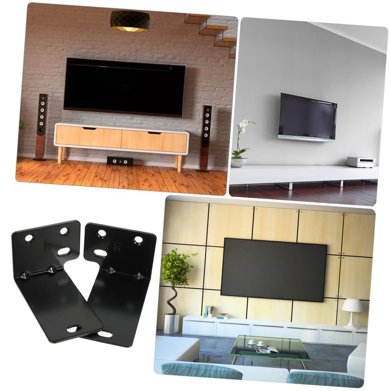 OSALADI Sound Bar Wall Mount Bracket for Tvs Space-Saving Floating