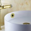 2Pcs Sink Overflow Cover, Sink Trim Overflow Ring, Round Caps