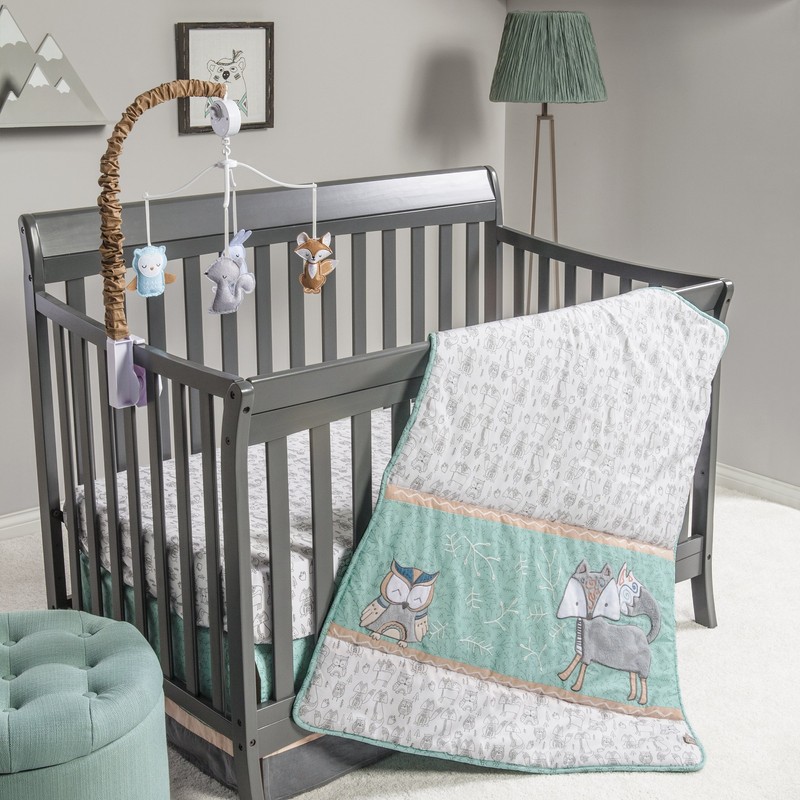 Trend Lab Sawyer 3Piece Crib Bedding Set