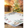 Kamaca snowmen series high-quality print motif Christmas tablecloth, winter Christmas