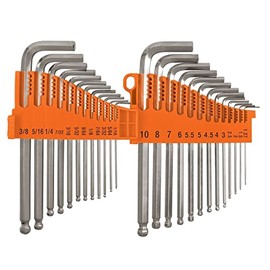 Truper ALL-25, Juego de 25 llaves Allen standard y milimétricas c/estuche
