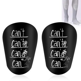 Mini Schienbeinschoner Fußball,10 x 6cm Mini Beinschutz, Anti-Kollisions Schoner Schienbein, Stoßfeste Anti-Kollisions Beinschützer,Fußball-Schutzzubehör, Schoner Schienbein