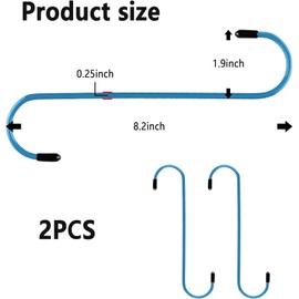 Set of 2 Durable&Rust-Proof Brake Caliper Hooks,A Specialty Automotive Tools for Changing Brake Pads,Braking,Axle Shaft,Other Suspension Works (2pcs)