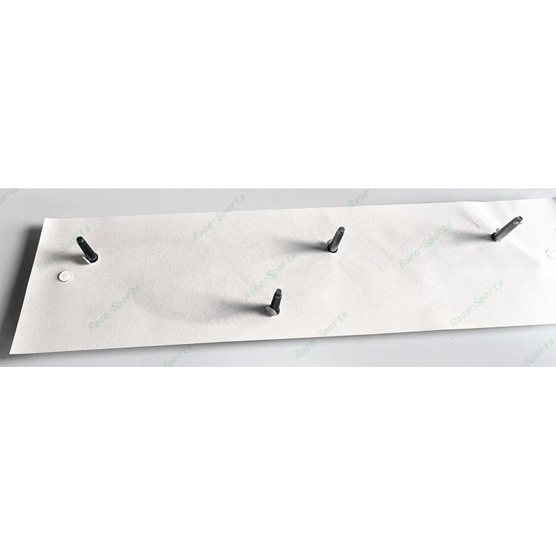 Corvette 2PCS Matte Black Front Fender Stingray Emblems Badges For