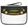 Lemon Theme Makeup Bag Inspirational Positive Gift for Women Girls