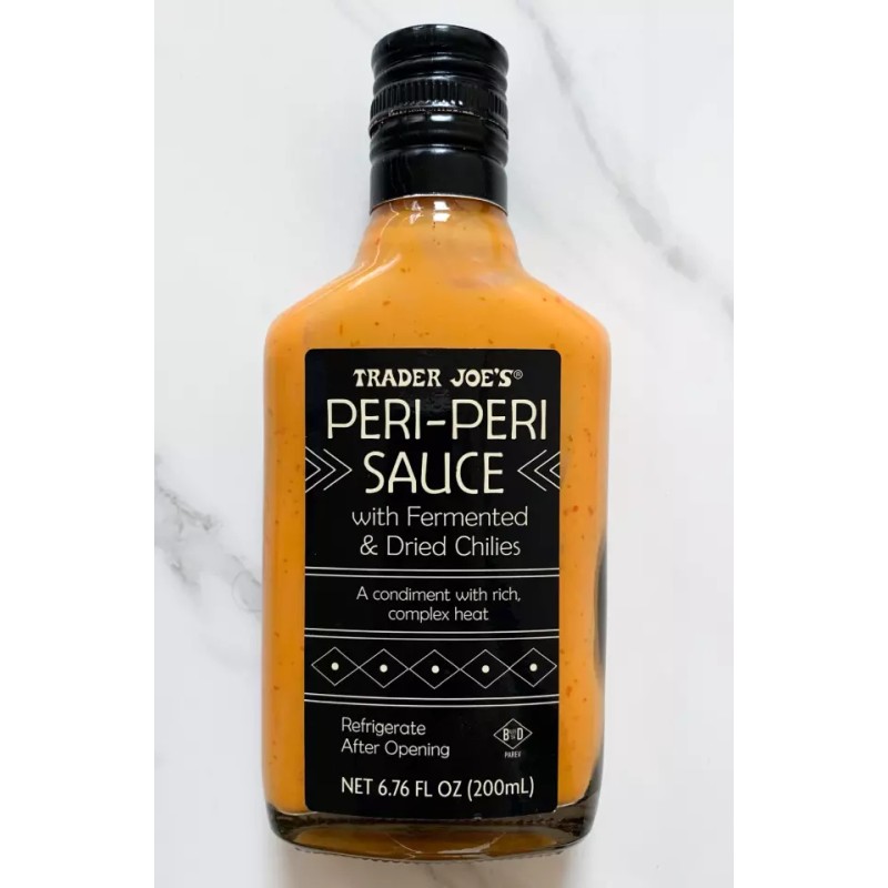 Trader Joe’s Peri-Peri Sauce with Fermented & Dried Chilies 6.76