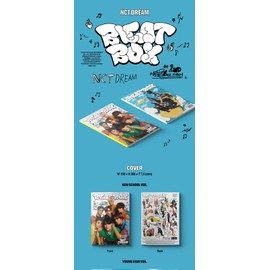 NCT Dream Beatbox 2nd Album Repackage PhotoBook Version Contents+Tracking Sealed (Random)