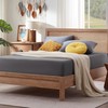 Sonive Fitted Sheet Extra Deep Bedding Sheet,30cm Extra Deep, Non