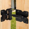 YONSIN 2pcs Self Closing Gate Hinges Heavy Duty Hardware for