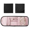 SUNRISING Jewelry Organizer Travel Case for Women, Small Foldable Jewelry