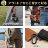 SasuGadget Lock Carabiner, Small Lightweight Keychain for Outdoor Camping Fishing